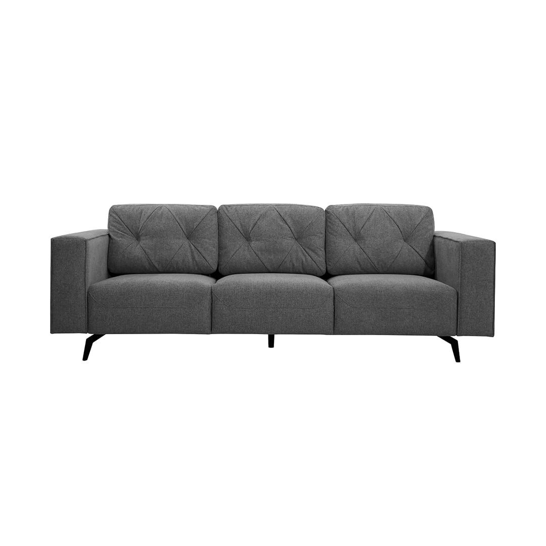 3 Piece Modular Sofa ROBO Dark Grey