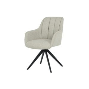 ISHA Green Tufted Chair With Spider Leg